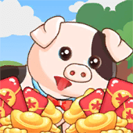 快乐猪猪喜得红包_logo